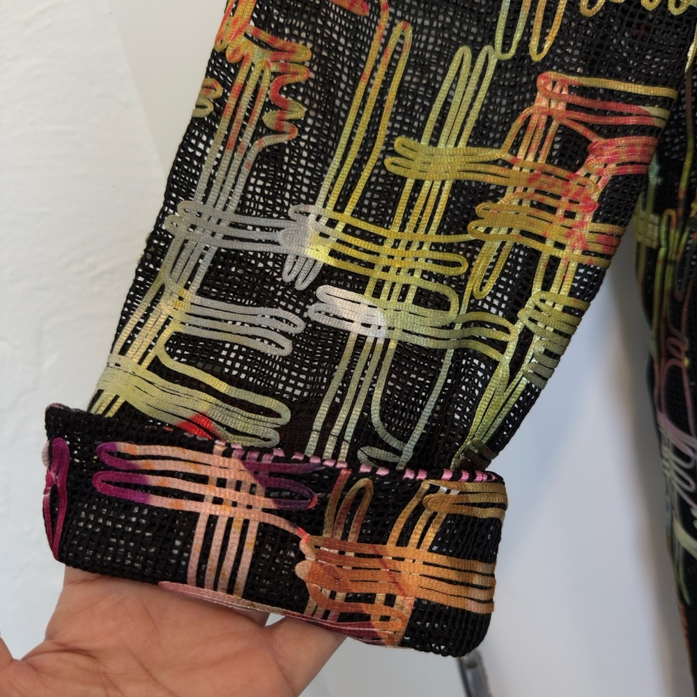 Colorful Abstract Women's Tunic - Picture 3 of 8